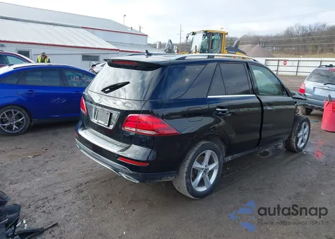 2017 Mercedes-Benz Gle 350 4Matic из США, поврежденный, VIN 4JGDA5HBXHA983854